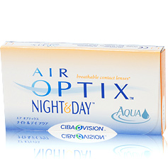 Air Optix Night & Day Aqua kontaktlinser 6 stk/pk