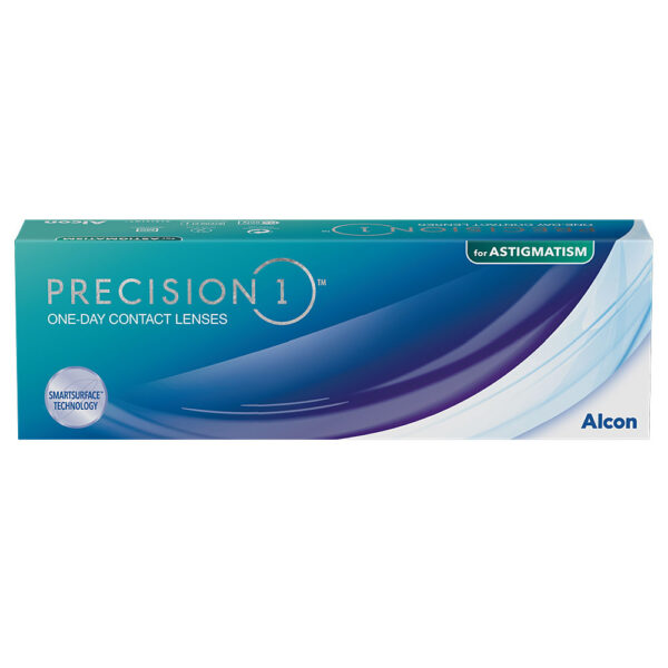 Precision 1 døgnlinser for astigmatisme - 30 pk