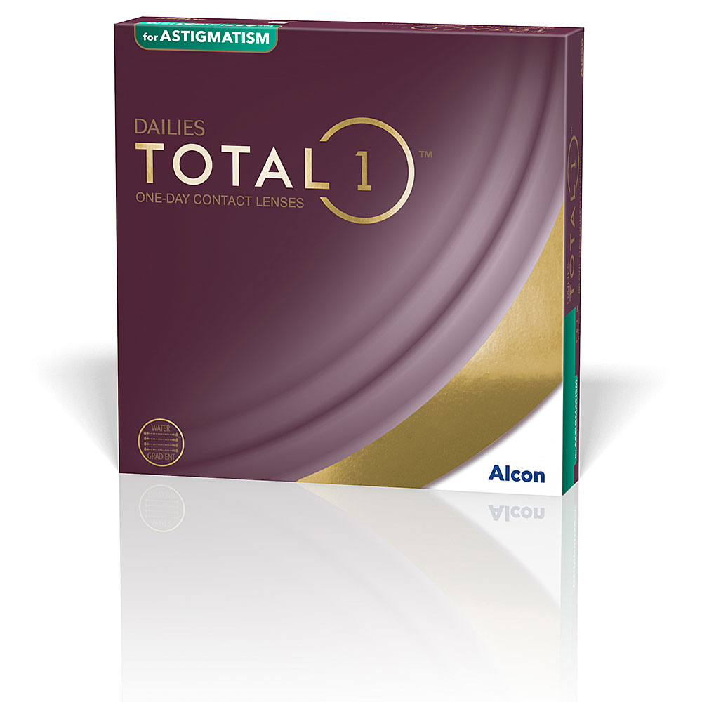 DAILIES TOTAL1 endagslinser for astigmatisme 90 stk/pk